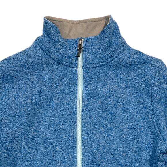 Spyder Women’s Soar Full Zip Fleece Jacket Blue Size L New With Tags - Picture 2 of 10
